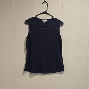 Allison Daley Dark Blue Tank Top